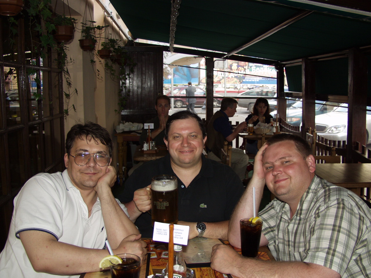 2003 Moscow - UA3AA, NT2X and EY8QX